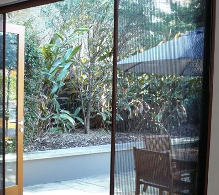 Pleated Mesh For Door Windows